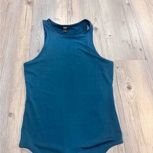 Express Teal Sleeveless Bodysuit
